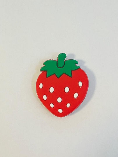 Adhesive Support Stand Popsocket Flippy Strawberry Model Phone Universal Multicolor