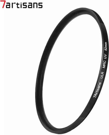 7artisans UV Lens Filter Diameter 82mm with MRC Coating Scratch Resistant for Camera Lenses