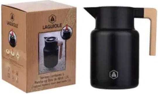 Laguiole Κανάτα Θερμός 1.3lt Μαύρο