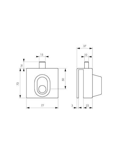 Thirard Lock Glass Door