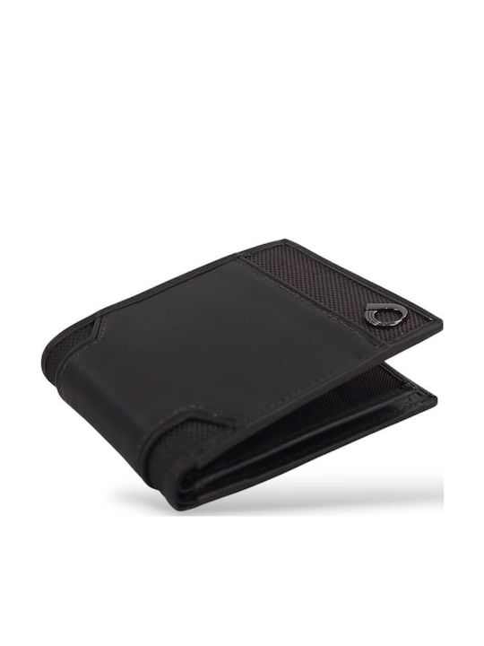 Leather Men's Wallet Classic with RFID Brown