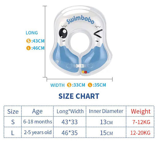 U-shaped Baby Toddler Colic Relief Suitable Ages 2-5 Blue Bebelogic