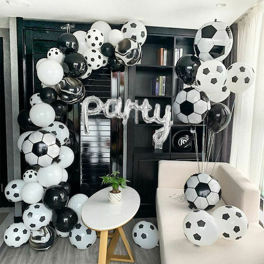 Balloon Foil Jumbo Round Black 60cm