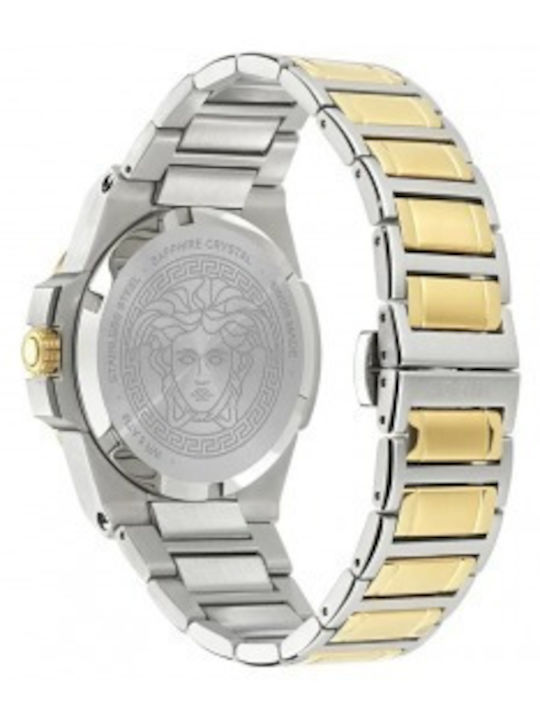 Versace Hera Lady Womens Watch 37mm Battery with Silver Metal Bracelet