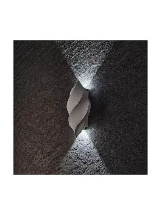 Modern Leuchte Wand mit Integrierter LED und Neutralweißes Licht
