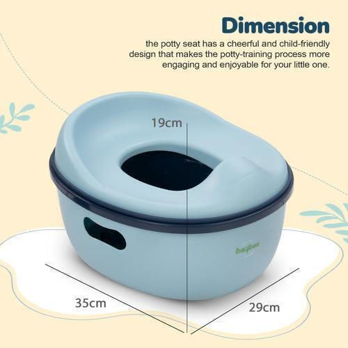 3-in-1 Töpfchen Toilettensitz Blau