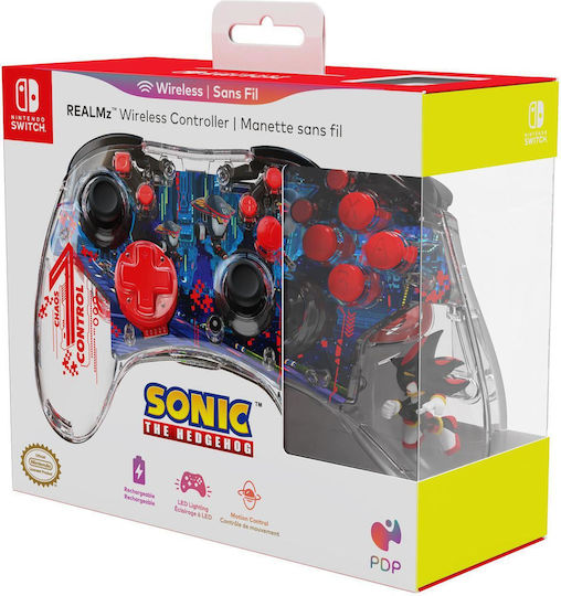 PDP REALMz Plus Ασύρματο Gamepad για Switch Πολύχρωμο