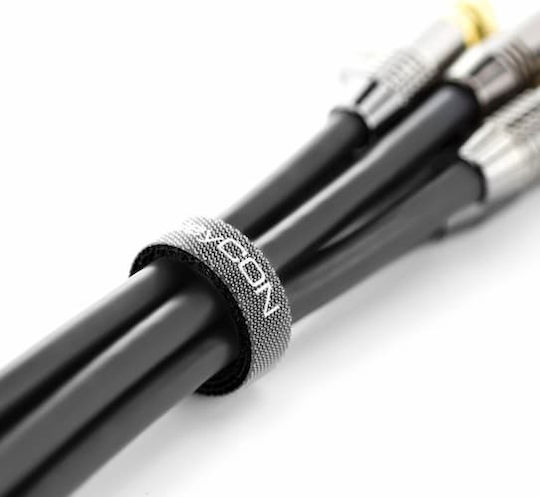 DeleyCON Αυτοκόλλητη Ταινία Χριτς Χρατς Μαύρη 10mm