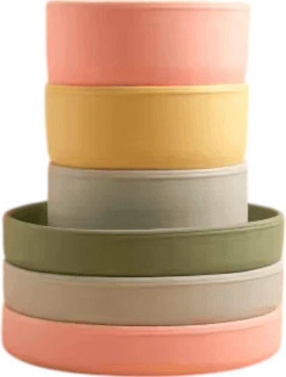 Queen Mother Kinderessschale aus Silikon Rosa