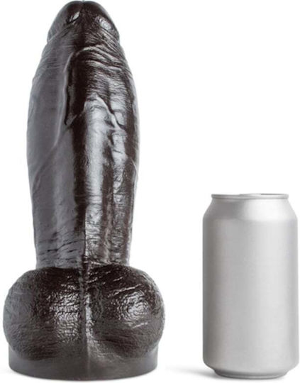 Mr. Hankey's Toys Ρεαλιστικό Dildo με Όρχεις Μαύρο 16cm