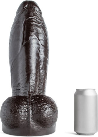 Mr. Hankey's Toys Ρεαλιστικό Dildo Φουσκωτό Μαύρο