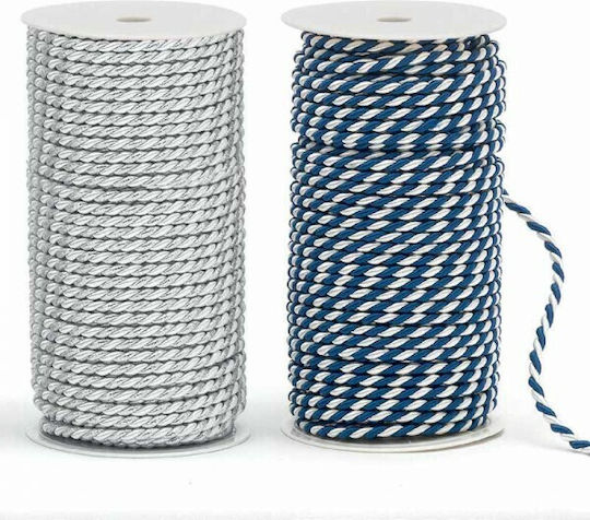 Κορδόνι Rayon 0,5εκ 50μέτρα Δίχρωμο
