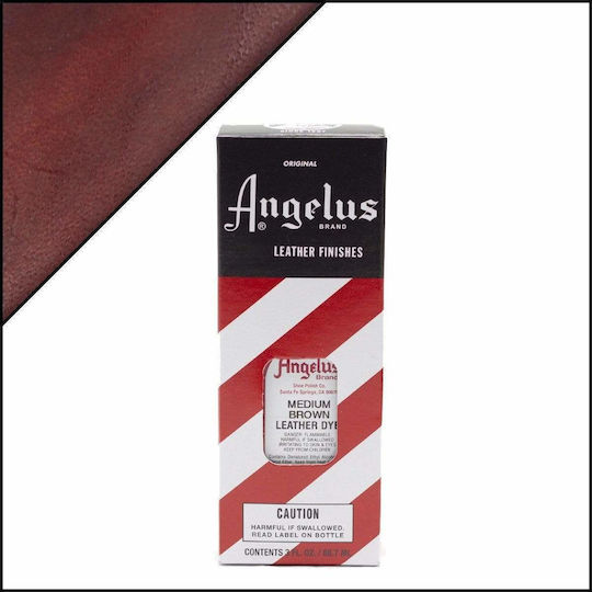 Angelus Leather Dye Medium Brown 90ml