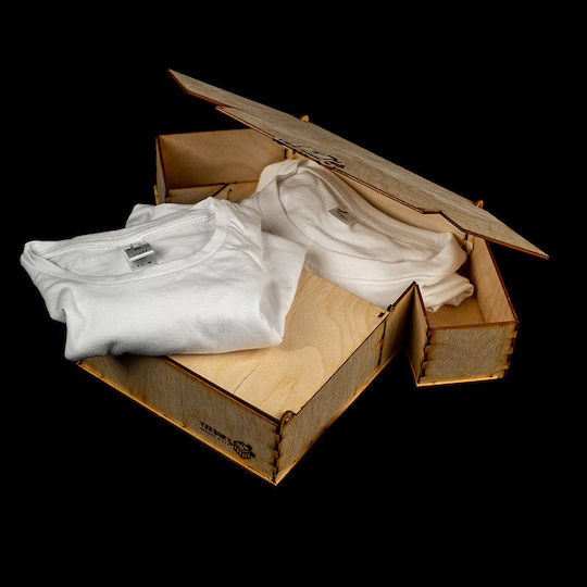 Holzverpackungsbox für T-Shirts