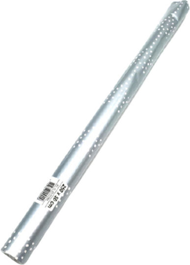 Geschenkpapier - Silberner Stern - 200x50cm