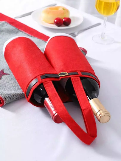 Pica Pica Fabric Christmas Bag for Gift Red