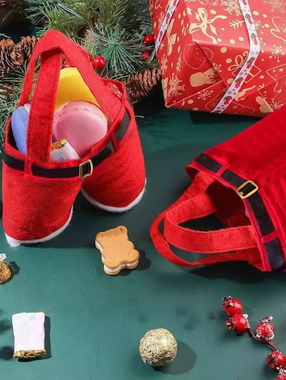 Pica Pica Fabric Christmas Bag for Gift Red