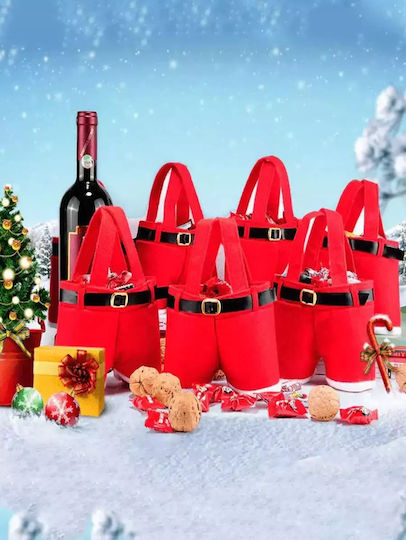 Pica Pica Fabric Christmas Bag for Gift Red