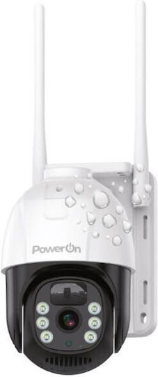 Power On BSC-01 IP Surveillance Camera Wi-Fi Full HD+ 4MP Waterproof Battery Powered with Lens 4mm