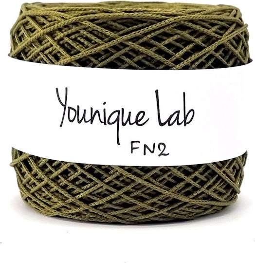 Quokka Younique Lab Macrame Poliester Verde Haki 180gr