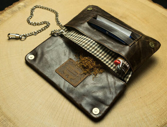 Original Kavatza Original Kavatza Tobacco Pouch Genuine Leather Twl17 "Havana Classic" Authentic Product