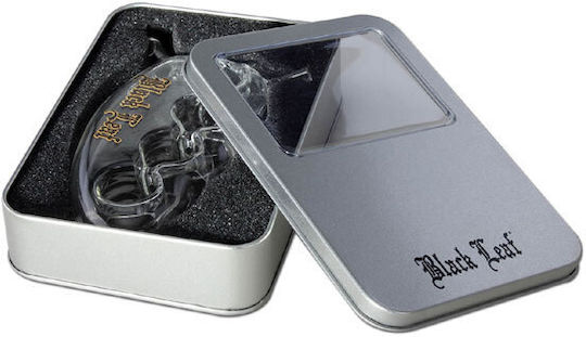 Стъклена водна лула Black Leaf "Knuckle Duster Pure" 13x7см