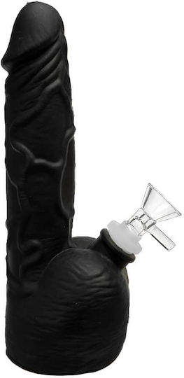 Black Penis Silicone Bong 20cm
