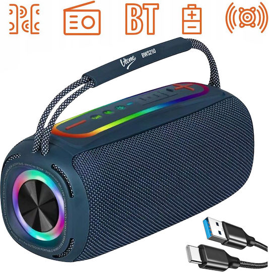V-tone BWS210 Bluetooth Speaker with Radio Blue