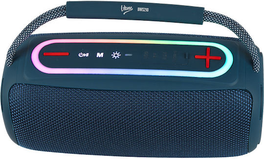 V-tone BWS210 Bluetooth Speaker with Radio Blue