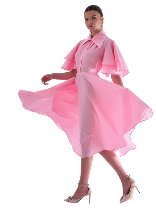 Papell Damenkleid Hochzeit - Taufe Rosa
