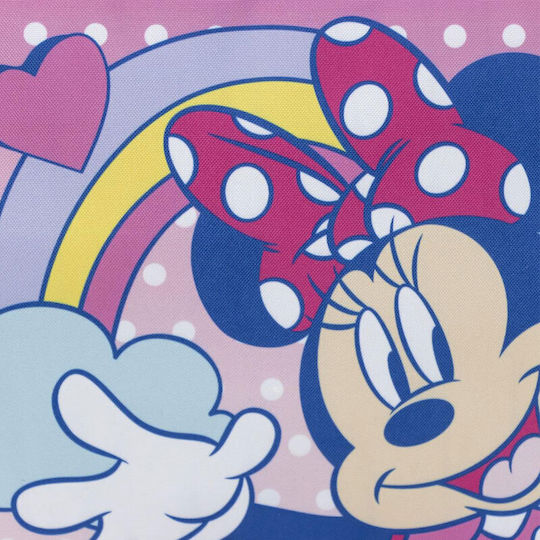 Disney Minnie Σχολικό Ισοθερμικό Τσαντάκι Φαγητού Χειρός Ροζ Minnie 21x8x22cm