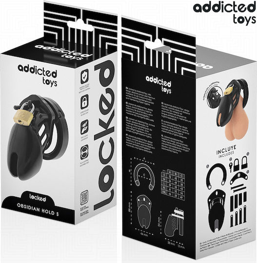 Addicted Toys Κλουβί Πέους σε Μαύρο Χρώμα