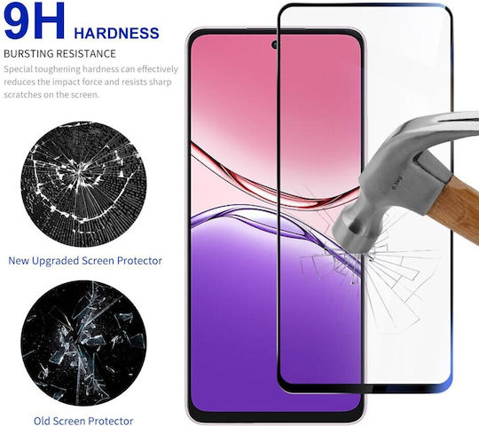 Пълно лепило Закалено стъкло за цялото лице (Oppo A5 Pro)