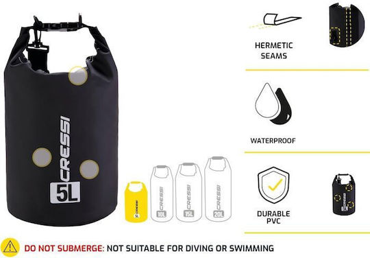 CressiSub Waterproof Bag Shoulder Bag Red