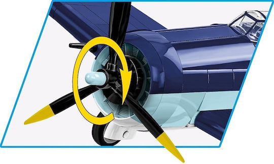 Grumman F6F Hellcat Blocuri 235 Piese