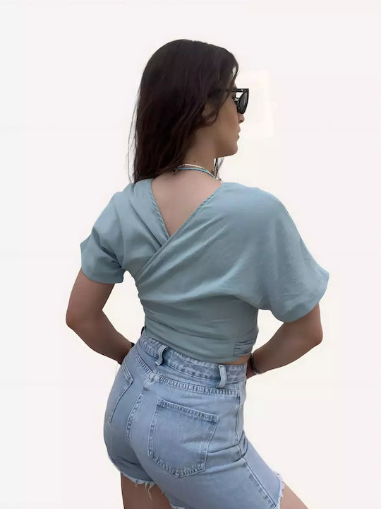Γυναικείο T-shirt Γαλάζιο