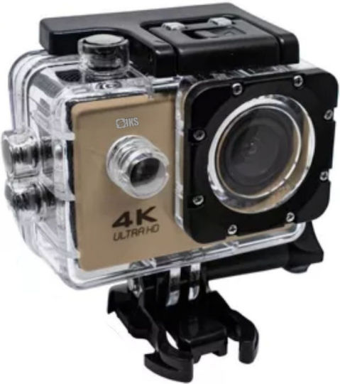 32GB Cameră de Acțiune HD (720p) Subacvatică (cu Carcasă) și Wi-Fi Aurie