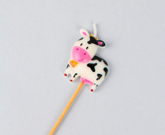 Farm Animal Candles 5 pcs, Total Stick Height 7 cm