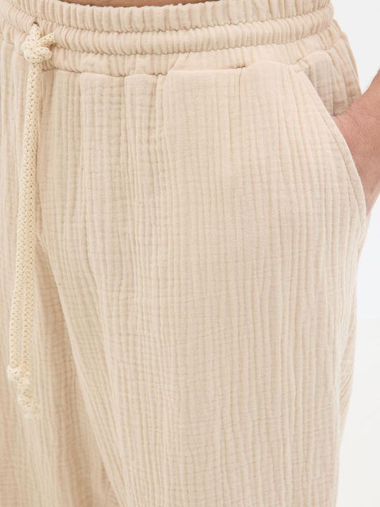 Pantaloni Beige