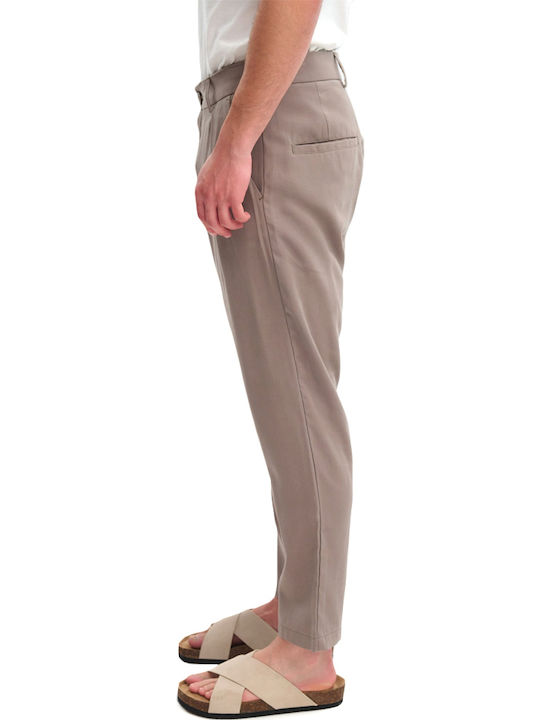 Perth Men's Chinos in Straight Leg Style Taupe