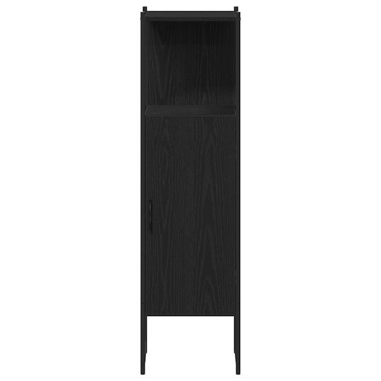 vidaXL Blat Blat fără Lavoar, cu Oglindă & Coloană Black Oak
