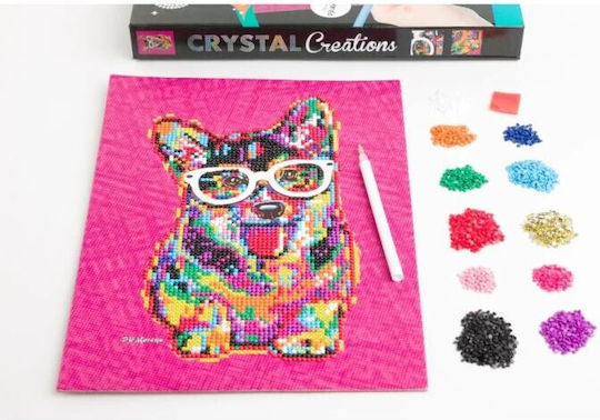Hinkler Κατασκευη Με Κρυσταλλους Σκυλος - Crystal Creations: Pd Moreno Corgi In Glasses Cc-26 Hinkler