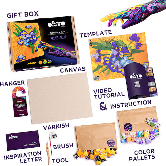 Creative Hand Creation Kit Irises Irises 30x40cm 10007