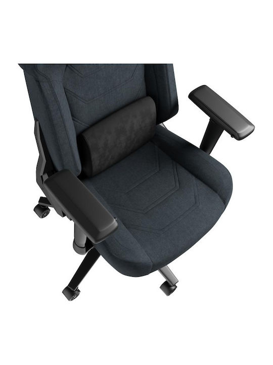 Genesis Nitro 800 Fabric Gaming Chair with Adjustable Arms Gray
