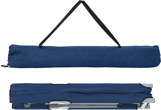 Klappbett Ohne Matratze Einzel Blau 194x62x42,5cm