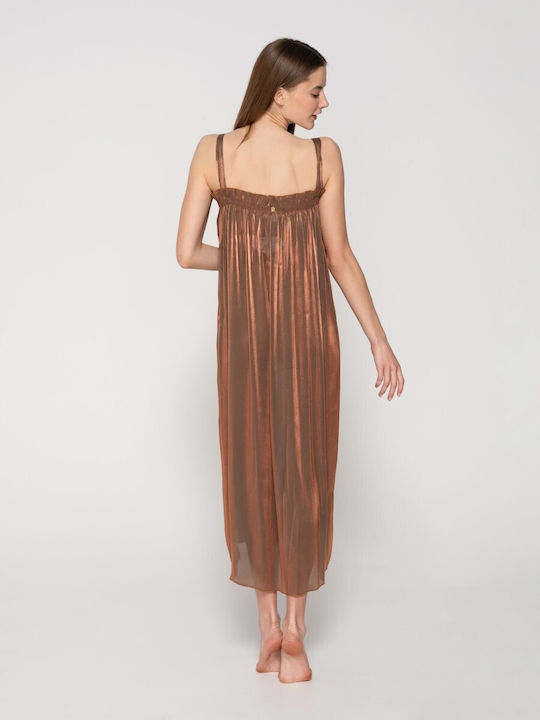 Luna Rochie De Plajă Maro