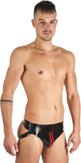 Mister B Ανδρικό Εσώρουχο Jockstrap Κόκκινο