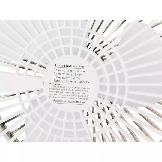 Aria Trade Mini Klimaanlagen & Ventilatoren USB Weiß AT6028