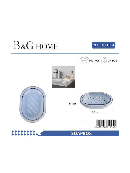 502018 Seifenschale Kunststoff Blau 56009385