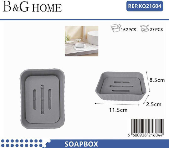 Soap Dish 502105 Gray